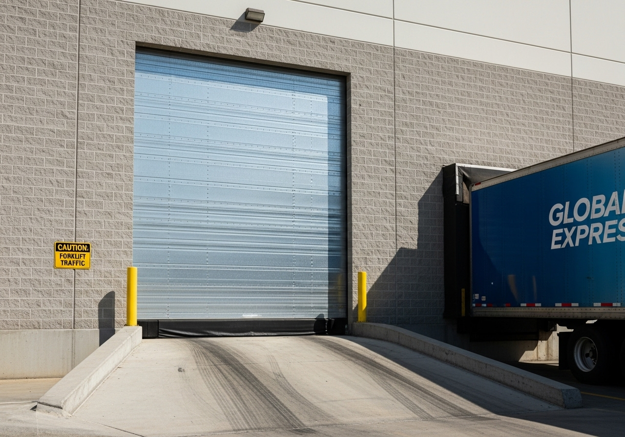 Industrial rolling steel door installation Lincoln NE