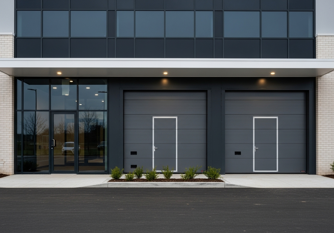 Sectional commercial garage doors Lincoln NE